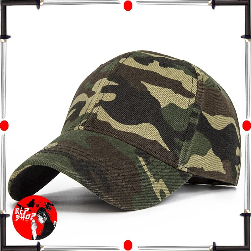 Topi Trucker Baseball Camouflage Army Summer Hat