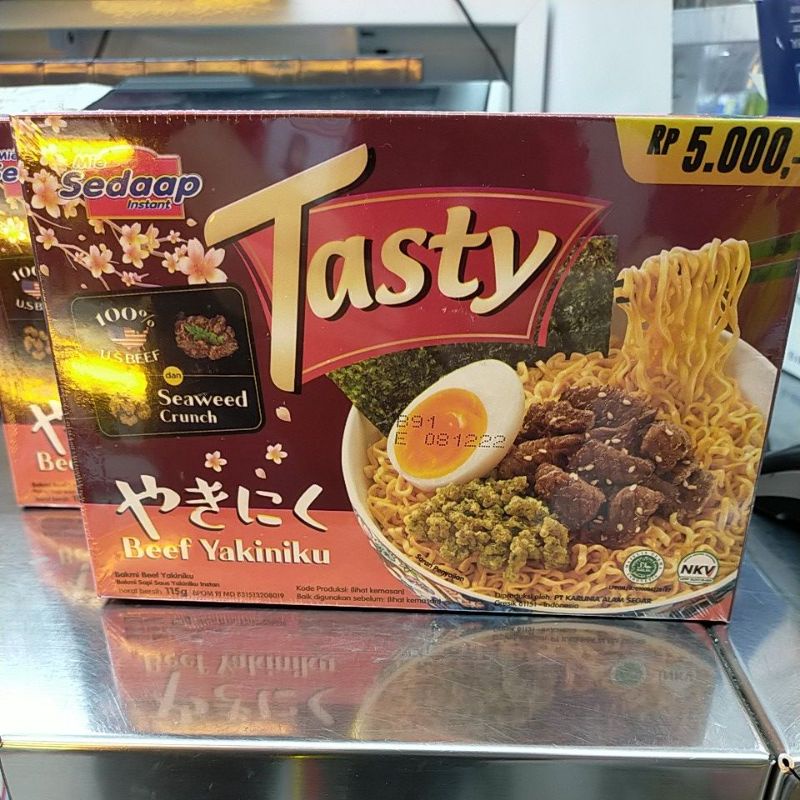 

Tasty bakmi beef yakiniku 115gr