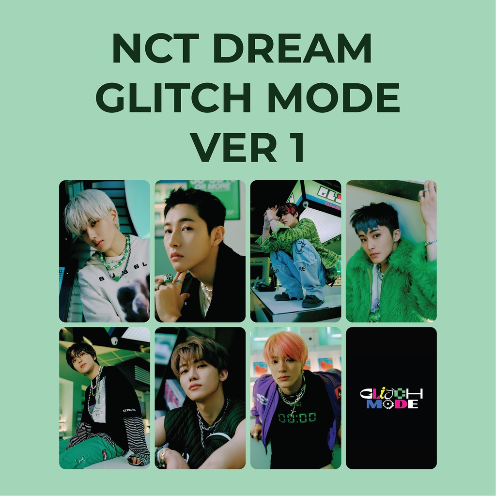 PHOTOCARD NCT DREAM GLITCH MODE