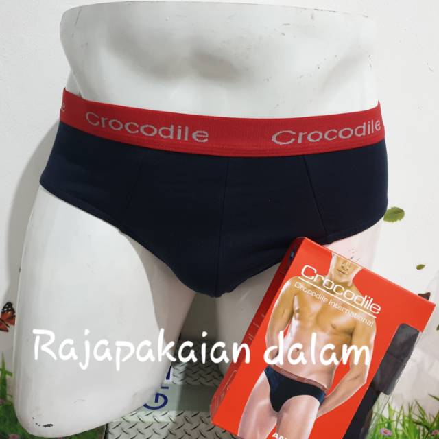 Celana dalam pria Crocodile Merah Harga 2 pcs