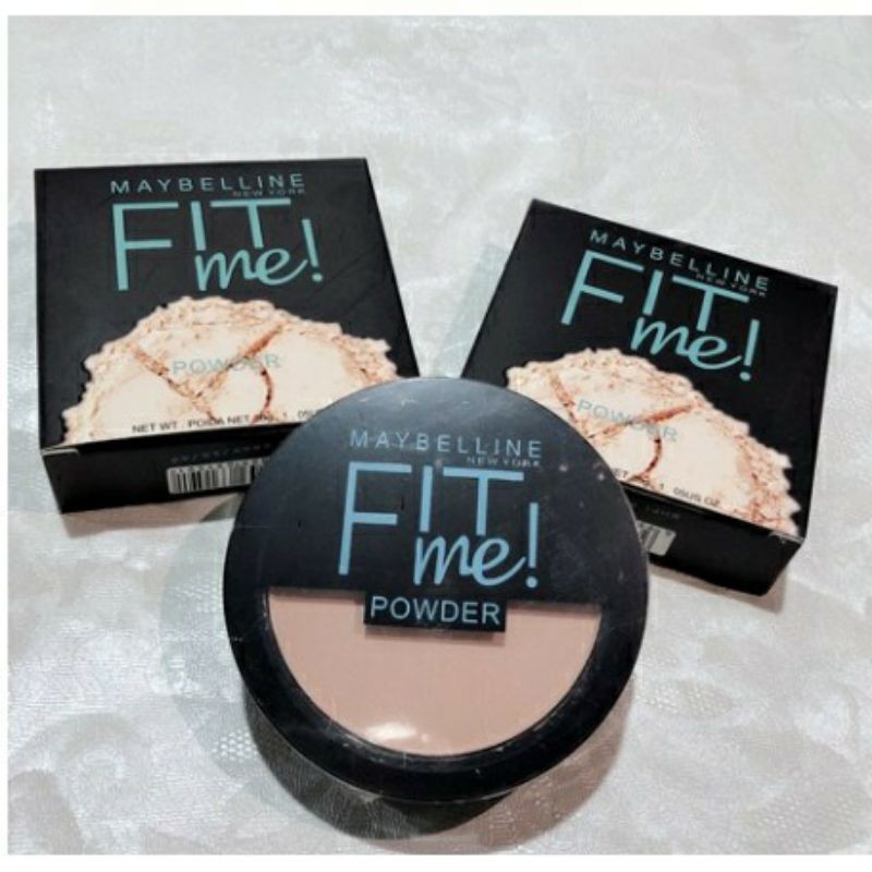 BEDAK MEIBELLINE FIT ME 2in1/ TWC FIT ME/BEDAK MAYBELINE 2IN1[NO REFUND]