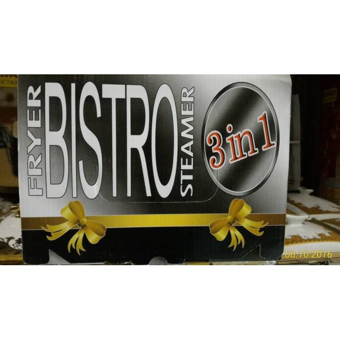 Promo Terlaris Panci Set Bistro 3 In 1 (Panci, Steamer Dan Fryer)