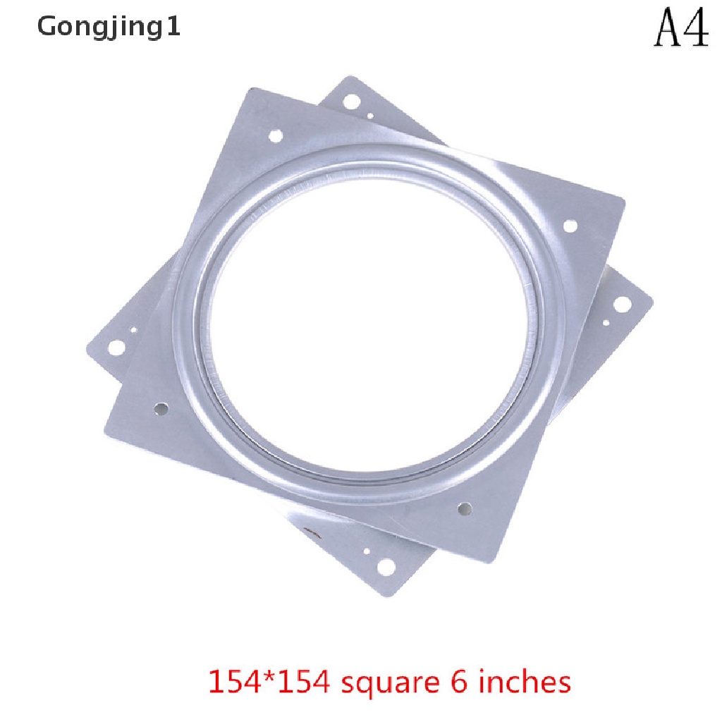 Gongjing1 Meja Putar Lazy Susan Bearing Bahan Metal