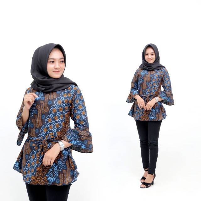 BLOUSE BATIK BLOUSE WANITA BLOUSE KANTOR BLOUSE KERJA BLUS KANTOR BLUS KERJA KEMEJA WANITA