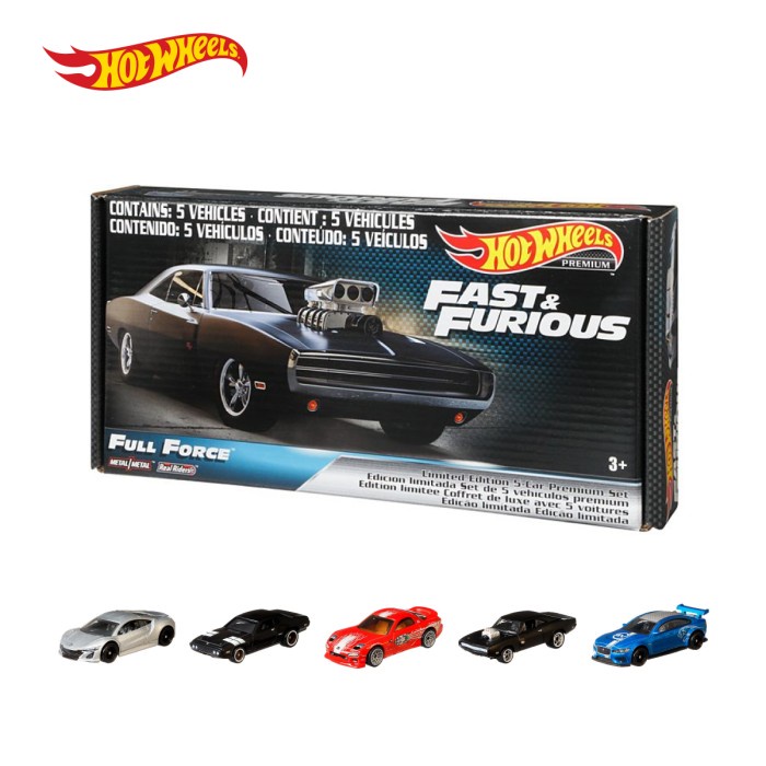 Hot Wheels Fast And Furious Premium Bundle - Mainan Mobil Balap | Shopee  Indonesia