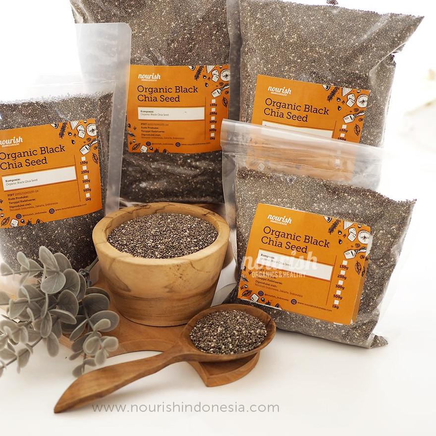 

Berkualitas Organic Black Chia Seed 500gr 이