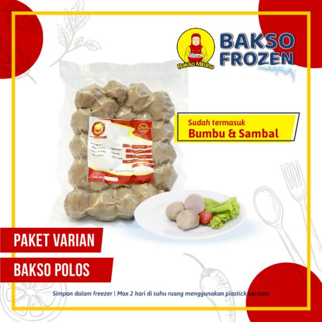 

BAKSO BAKSO POLOS KECIL INSTANT BAKSO MITOHA