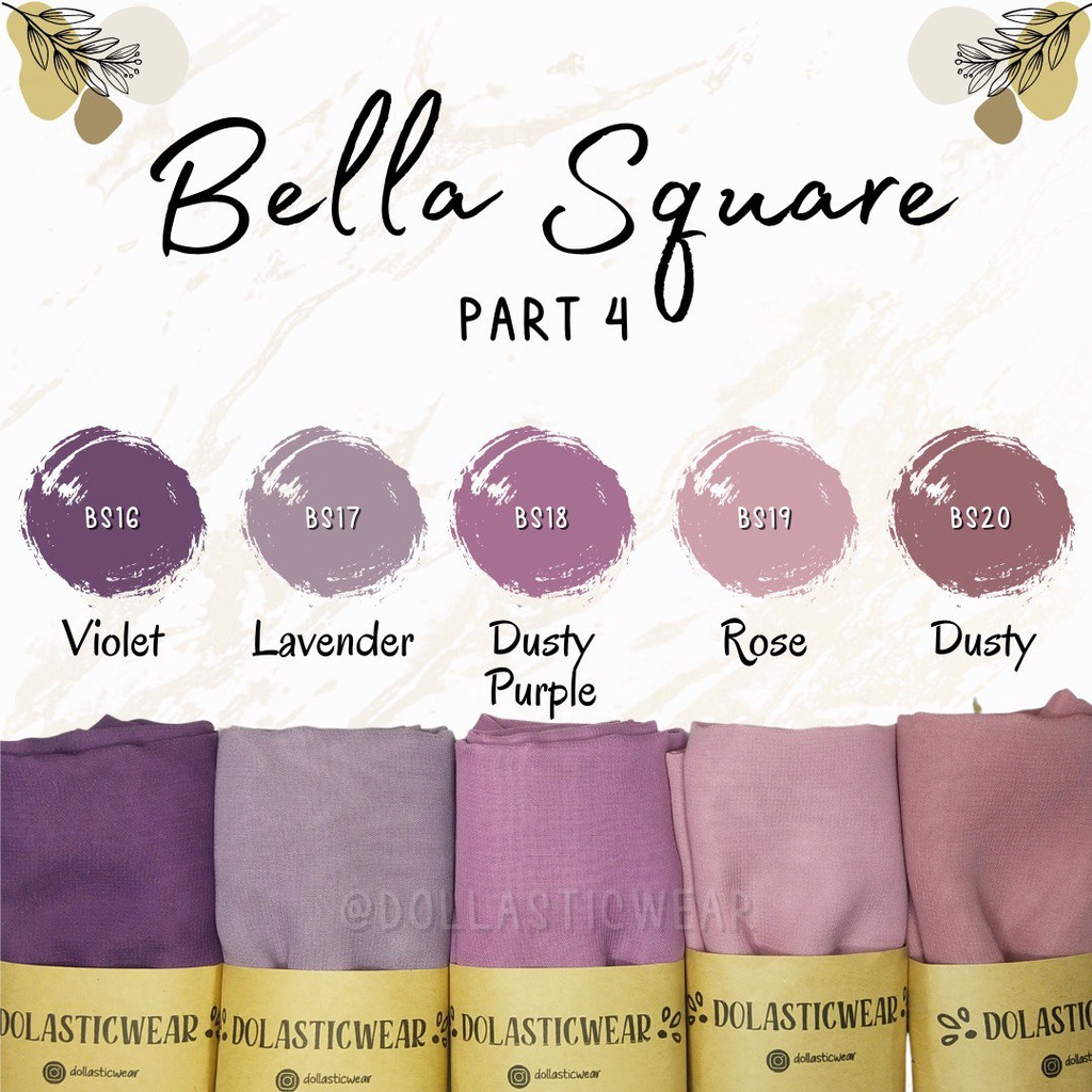 Bella Square / Laudya Square DAILY HIJAB BY DOLLASTICWEAR