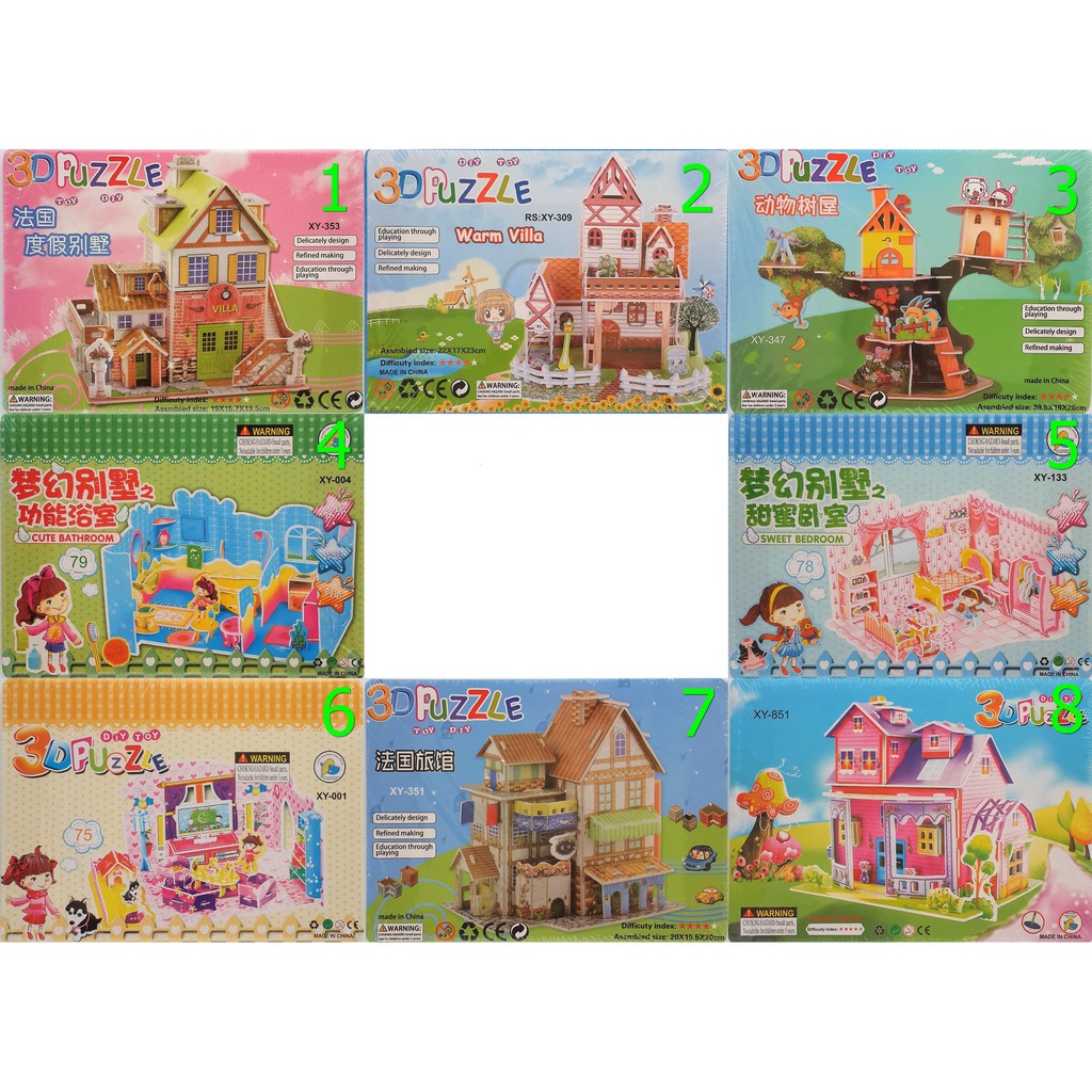 Jual DIY TOY 3D PUZZLE | Shopee Indonesia