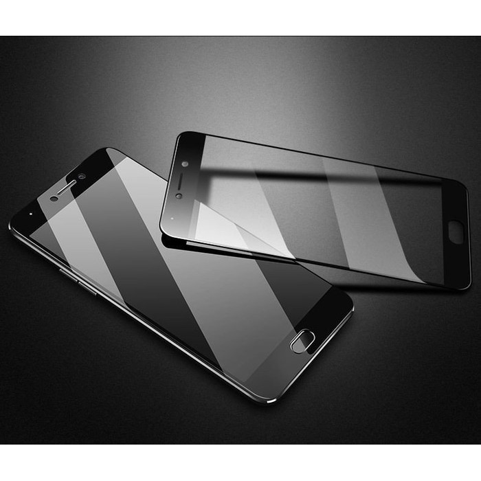 Aksesoris Hape-TEMPERED GLASS WARNA Oppo F1s A59 full screen anti gores kaca layar hp