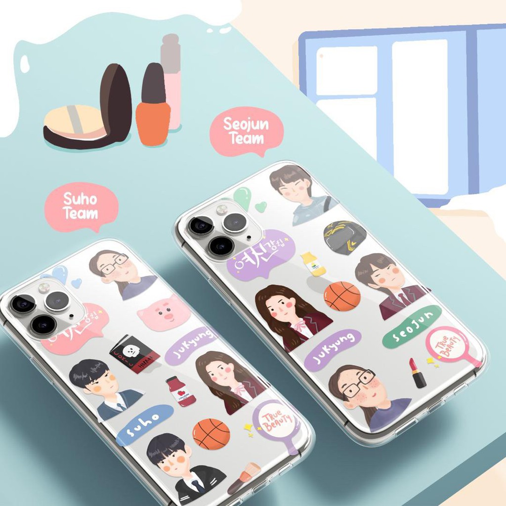 Casing Hp Korea Truebeauty | Custom Case Iphone, Samsung, oppo | Code :  suho & seojun