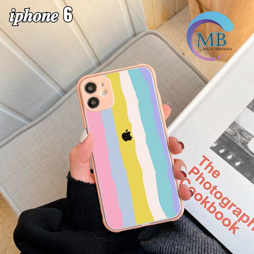 SS046 CASE RAINBOW IPHONE 6 7 7+ X XS MB2143