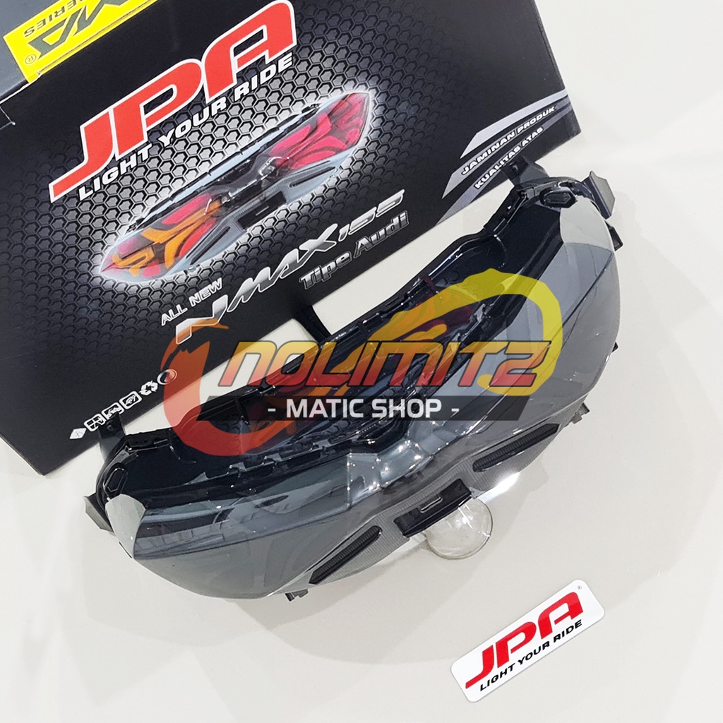 Stoplamp Lampu Rem Belakang Running LED 3 in 1 JPA Audi New NMAX 2020 UP Connected