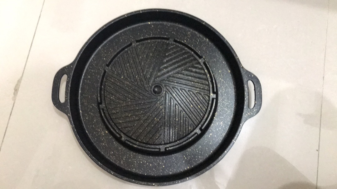 Panci Panggangan Hotpot Shabu 2 In 1  Grill Bbq Hot Pot Steamboat