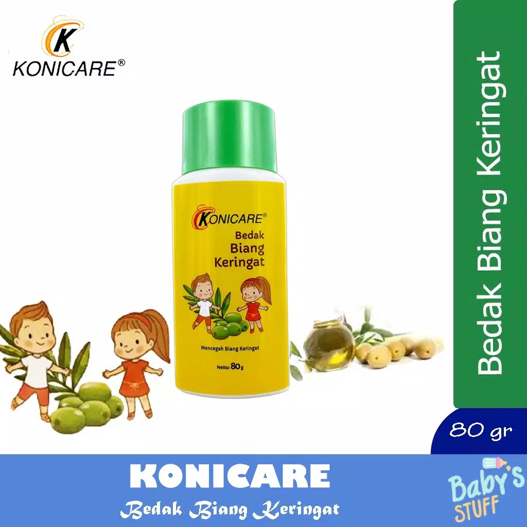 Konicare Bedak Biang Keringat - 80gr