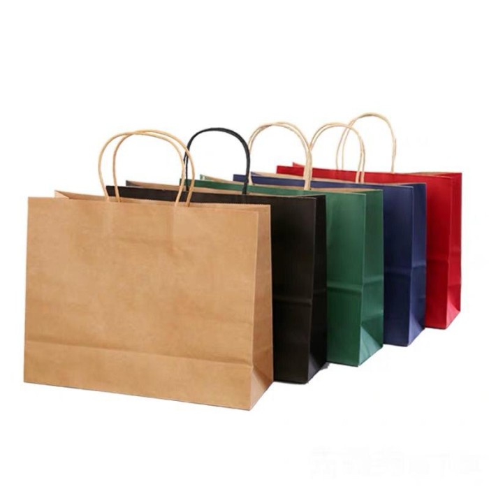 

NEW Paperbag XL Craft Samson Polos Bingkis Kemasan - Merah