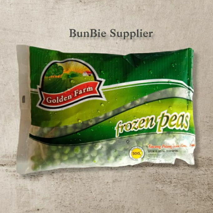 Jual Golden Farm Vegetable Frozen Green Peas Gr Kacang Polong Beku Indonesia Shopee Indonesia