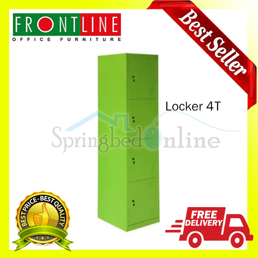 FRONTLINE Locker 4 Pintu Besi - Locker 4T