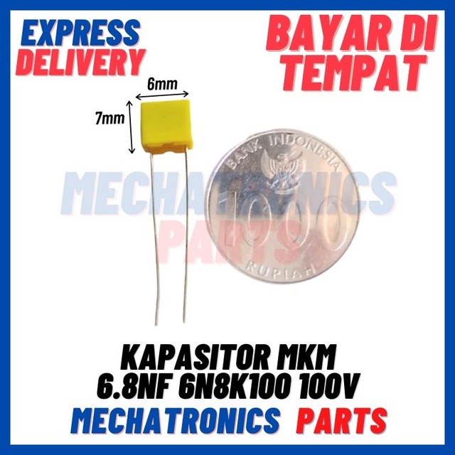 [PAS-9683] KAPASITOR MKM 6.8NF 6N8K100 100V