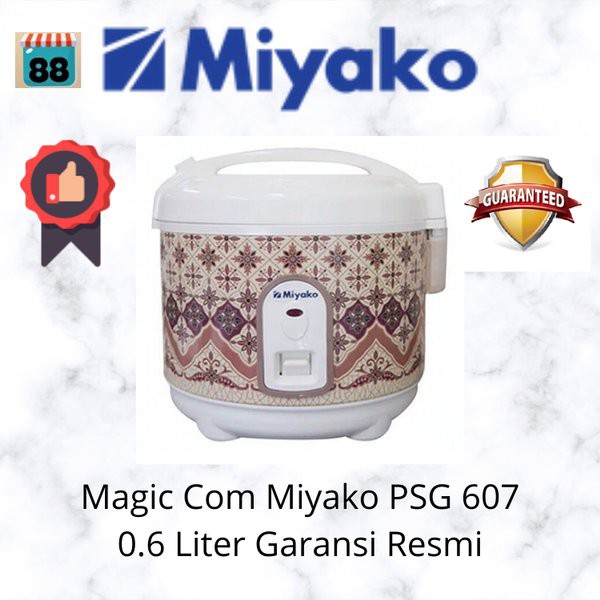 RICE COOKER SERBAGUNA MIYAKO PSG-607 BISA MASAK NASI DAN MIE DLL