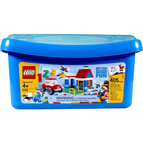 Lego 6166 Large Brick Box Shopee Indonesia