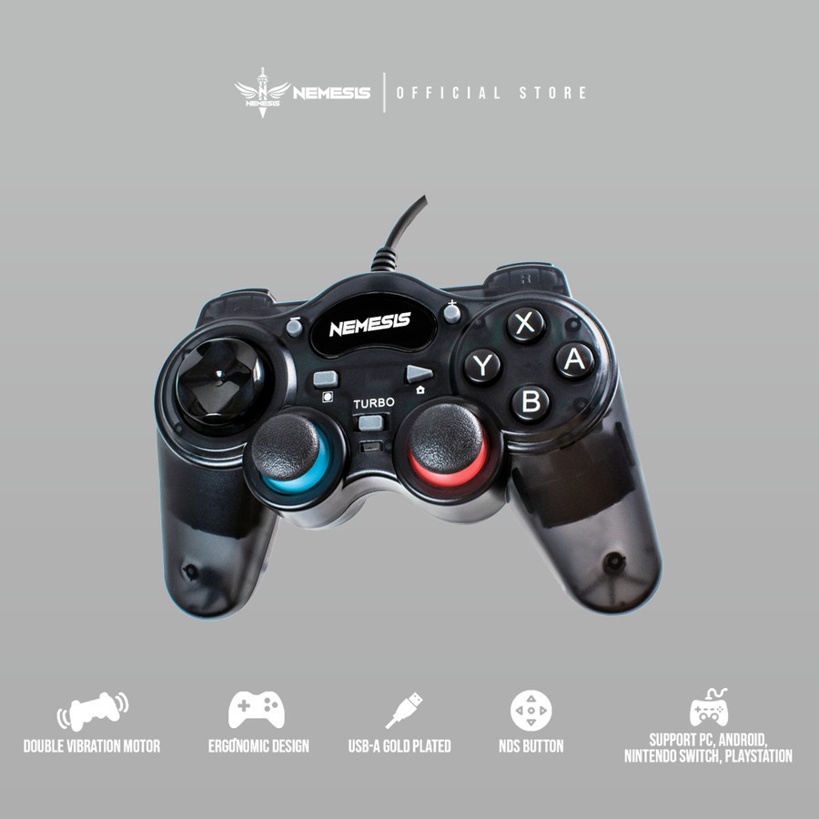 Gamepad Multiplatform NYK NEMESIS HORKOS GP-300 GP300 WIRED