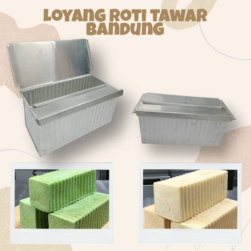 Loyang Roti Tawar Buka Tutup / Loyang Roti Bakar Bandung / Loyang Roti Tawar Bandung Gerigi