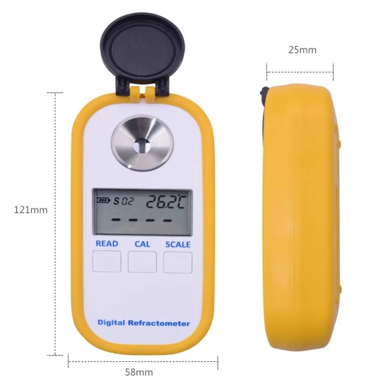 Digital Honey / Madu Refractometer Brix 0-90%
