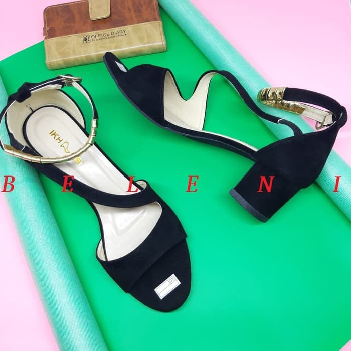 Import Jose Daroca Open Toe 1533-5Bb Sepatu Hak Tinggi High  1918GY  Sandal Wanita Hak Tahu Ht60 -