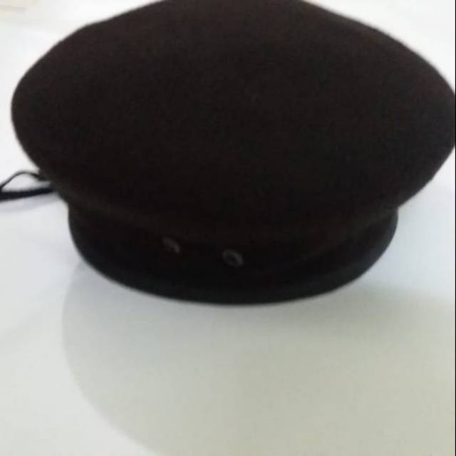 Topi baret pramuka standar polri