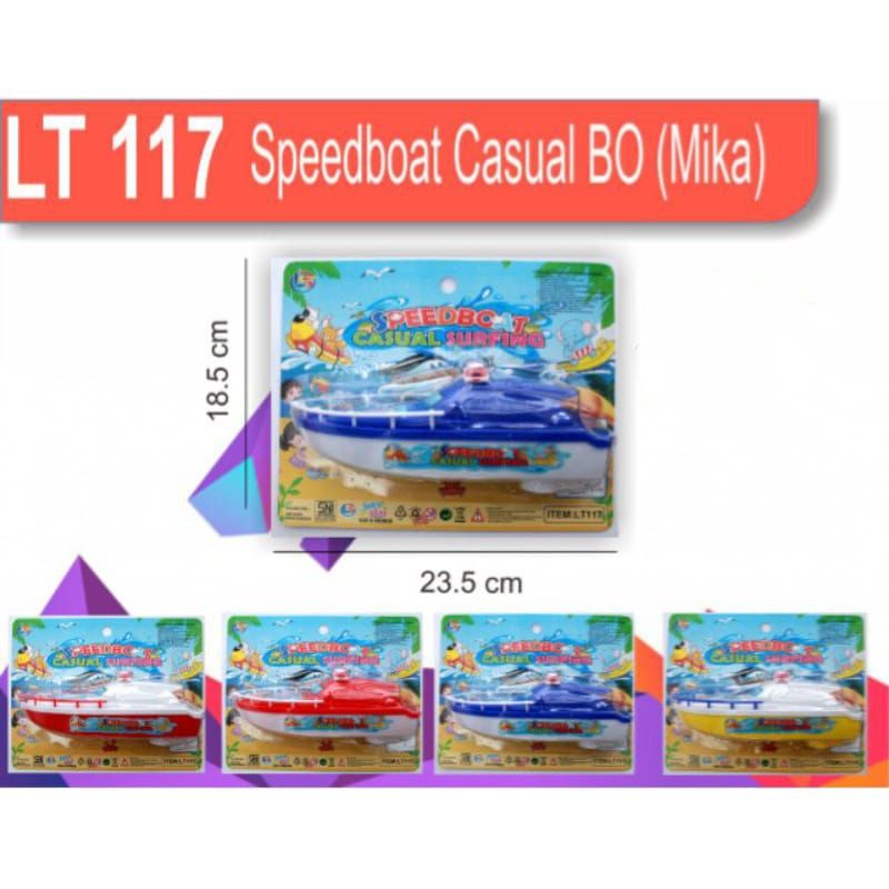 Mainan Kapal Laut Anak / Mainan Kapal Pesiar Speedboat LT 117