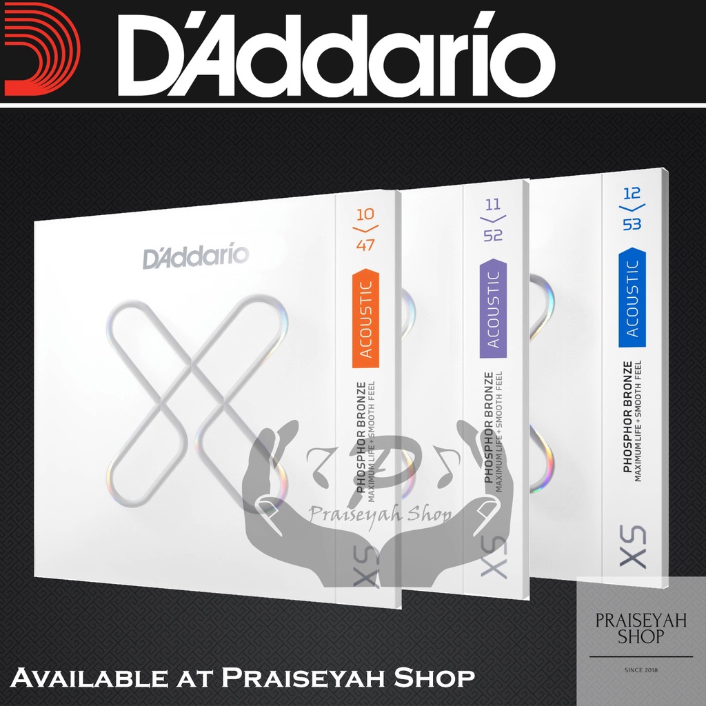 Daddario XS Senar Gitar Akustik String Coated Phosphor Bronze