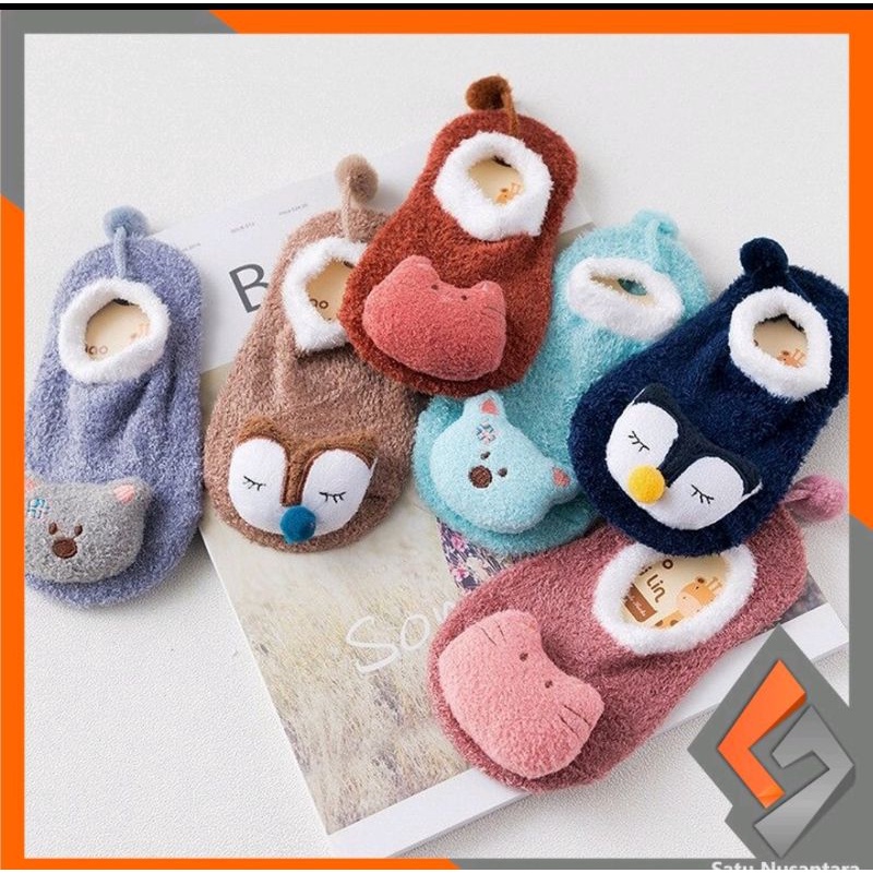 Sepatu Kaos Kaki anak Bayi(Baby prewalker anti selip