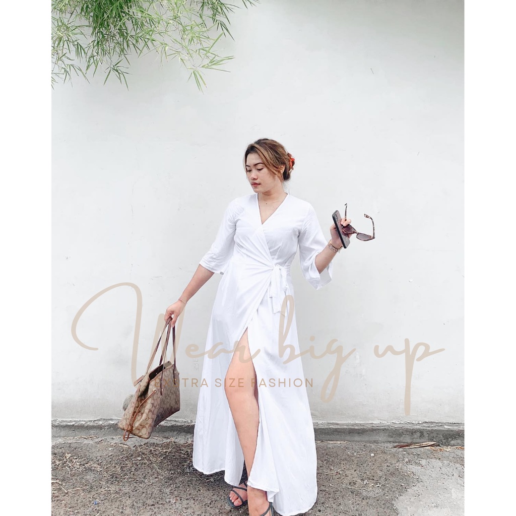 Wearbigup | Kimono , Dress Pantai Kekinian Bigsize