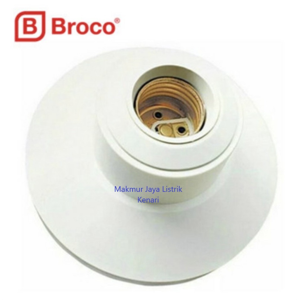 BROCO FITING PLAFON LUX FITTING PLAFON BESAR E27 ULIR