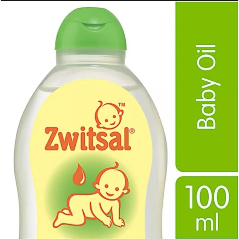 Zwitsal baby oil 100ml / swtizal natural baby oil 100 ml