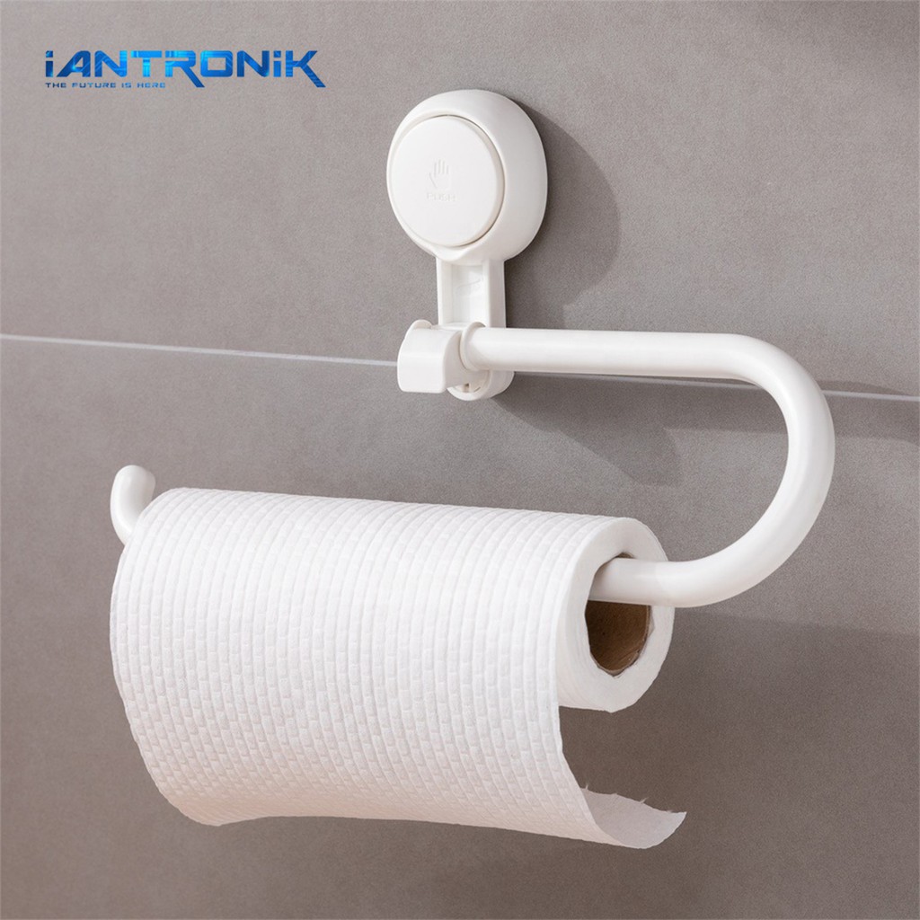 KIYOTE Paper Towel Rack - Gantungan Tempat Tisu Gulung Roll Toilet Handuk