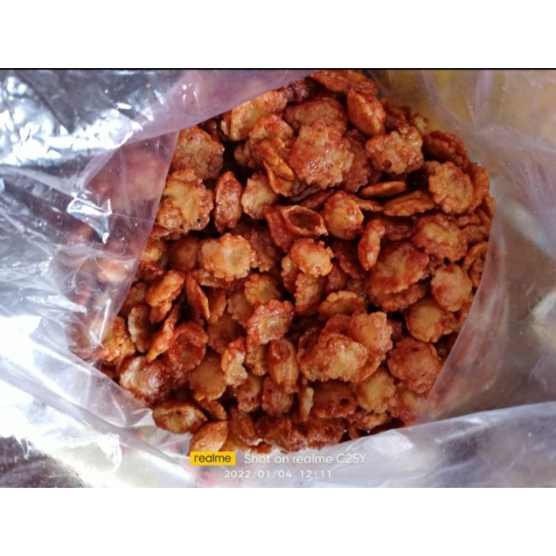 

jajan/camilan/emping pedas/snack grosir/250gram/1kg