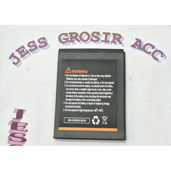 Baterai Battery Evercross Evercoss Cross A66A Double Power 5000Mah - Hitam