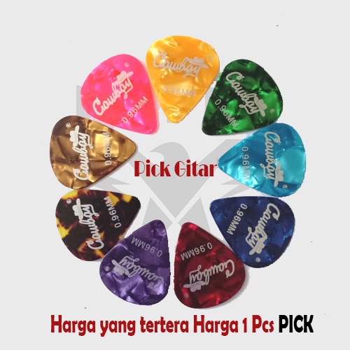 Pick gitar akustik dan elektrik