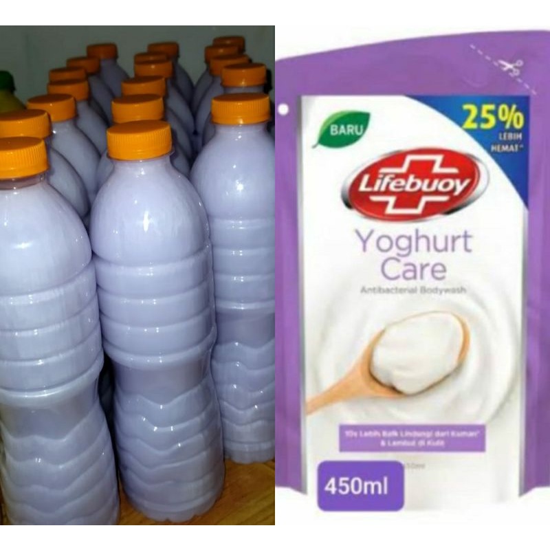 Lifebuoy Yoghurt Care / Sabun Mandi / Sabun Cair repack ori 600ml