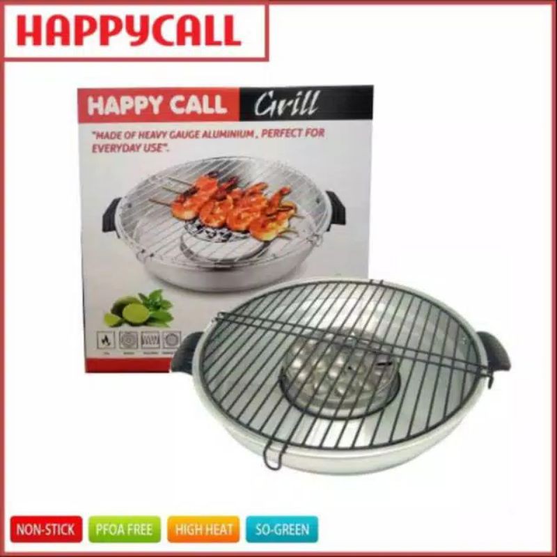 PACKING AMAN  Alat pemanggang daging Grill pan Happy Call