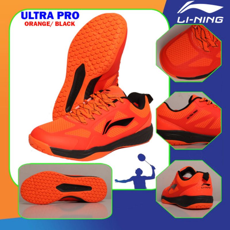 Sepatu Badminton Lining Ultra Pro Original 100% Bulu Tangkis