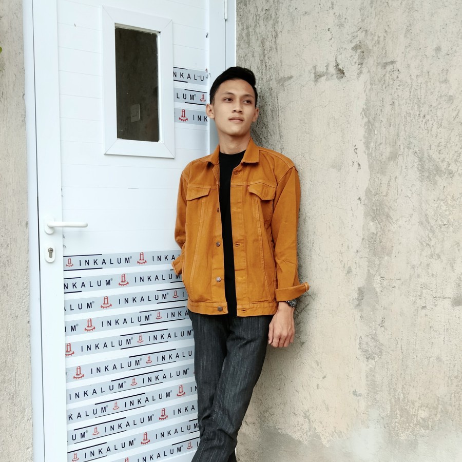 Dfour Jaket Jeans Denim M - XXXL Oversize