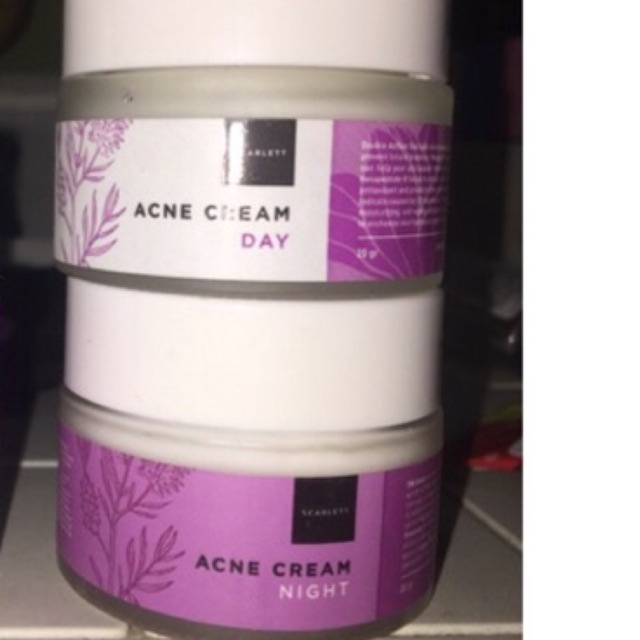 preloved scarlet acne cream satu paket