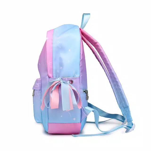 TAS RANSEL BACKPACK BAHU PUNGGUNG ANAK PEREMPUAN UNTUK SD SMP SMA KULIAH MODEL IMPORT KOREA TERBARU