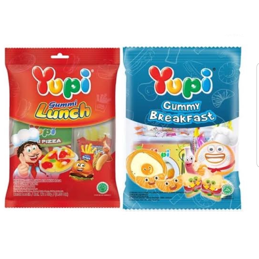 

Yupi Gummy Breakfast / lunch 96 gram