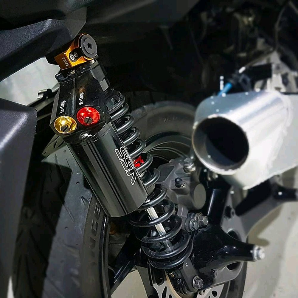 Honda Forza 250 - Yss Black Edition Twin G-Racing Shockbr bac 12