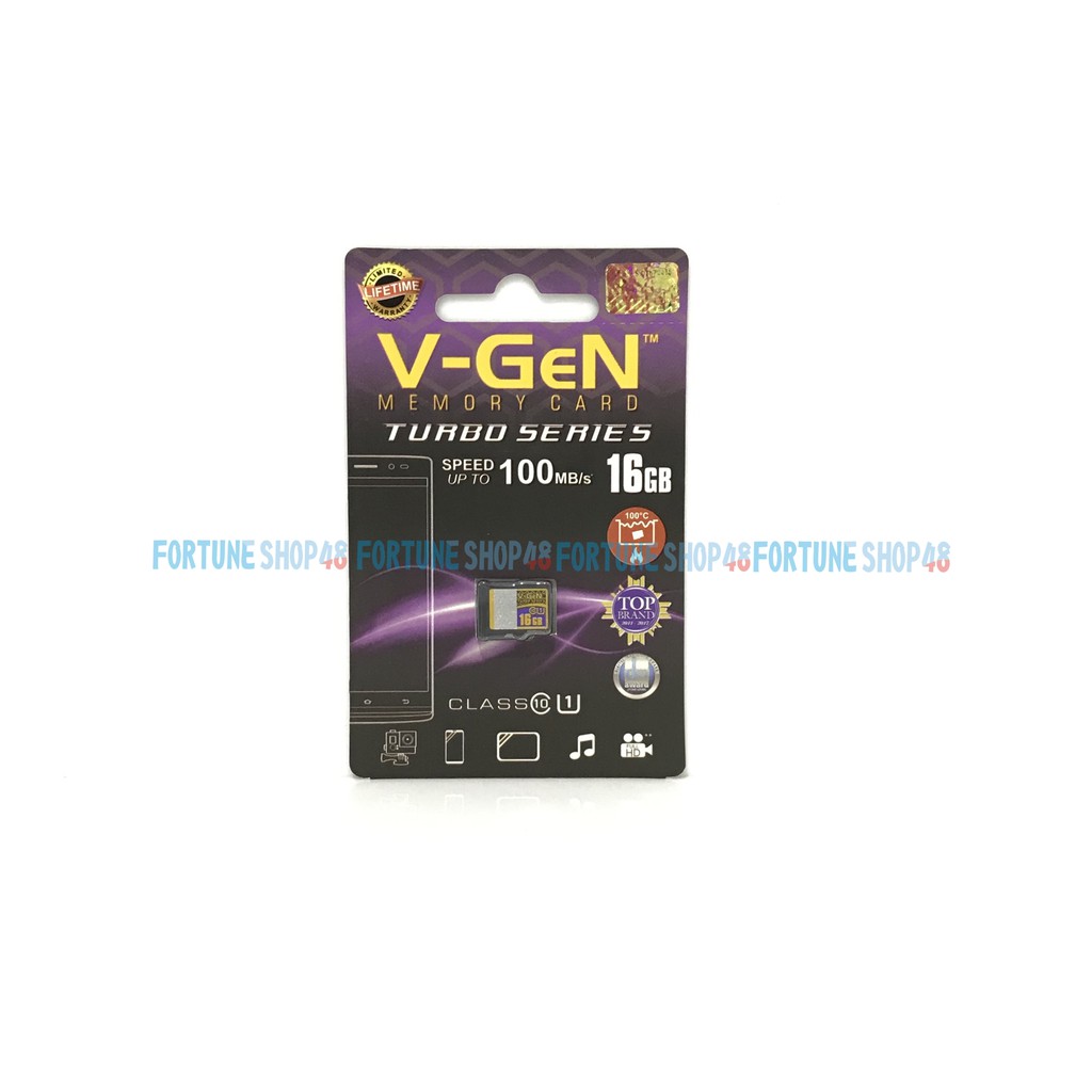 Memory Card V-Gen Turbo Series Class 10 Micro