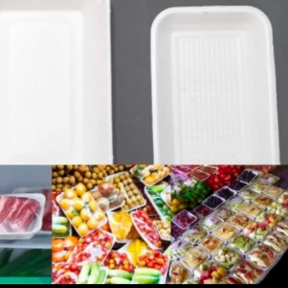 ◌ FOAM TRAY TR-1 STYROFOAM TRAY BUAH TR 1 / TR1 ISI 250 PCS ✯
